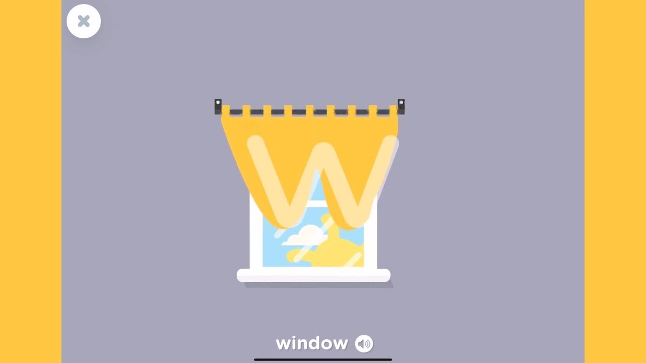 W-window🔲 Alphabet Letter Kids Learning | Boopanpan Kids