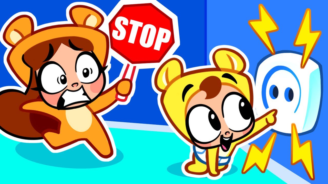 🛑 No, No! It's Dangerous! 🛑 Kids Safety Rules 😍And Nursery Rhymes by Doo Bee Doo Kids