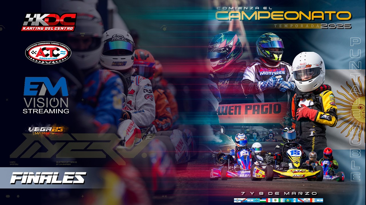 FINALES  -  KARTING DEL CENTRO  -  BRAGADO - FECHA #1