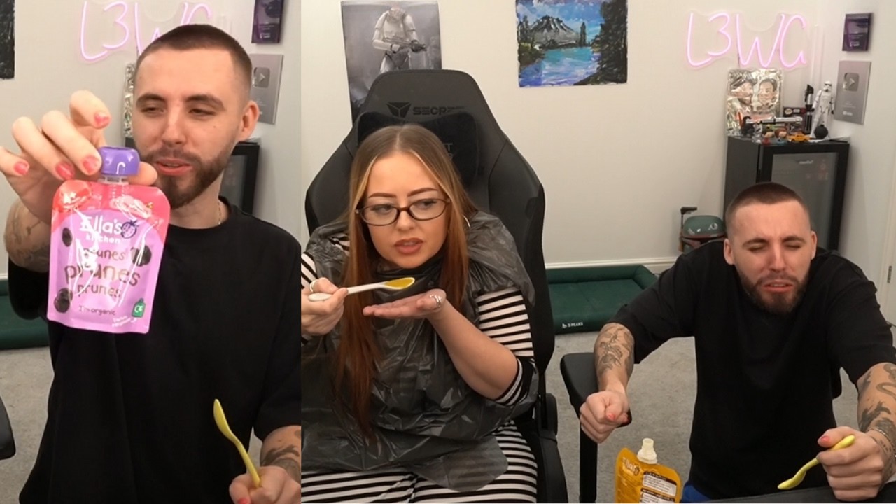 L3WG и семья пробуют детское питание в рамках ЧЕЛЛЕНДЖА! (SUBATHON)