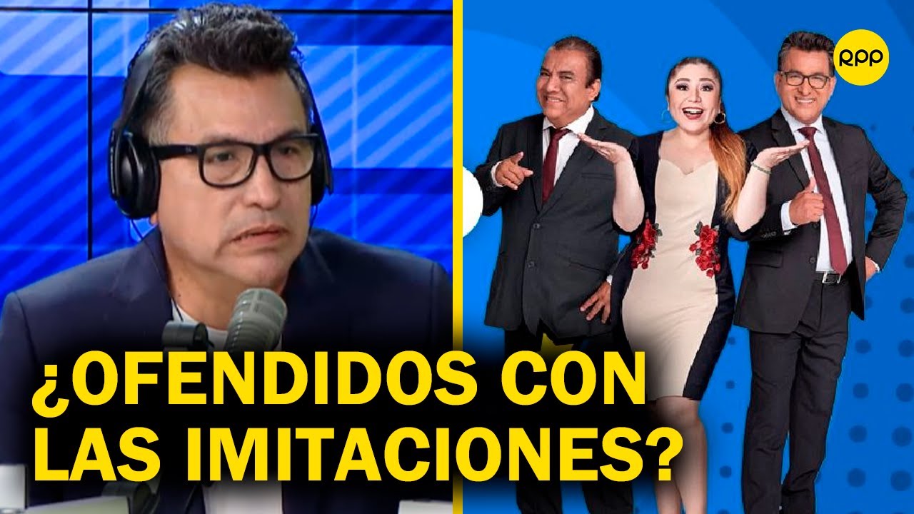 Hern&aacute;n Vidaurre responde: &iquest;Los pol&iacute;ticos se han ofendido con su versi&oacute;n en 'Los Chistosos'?