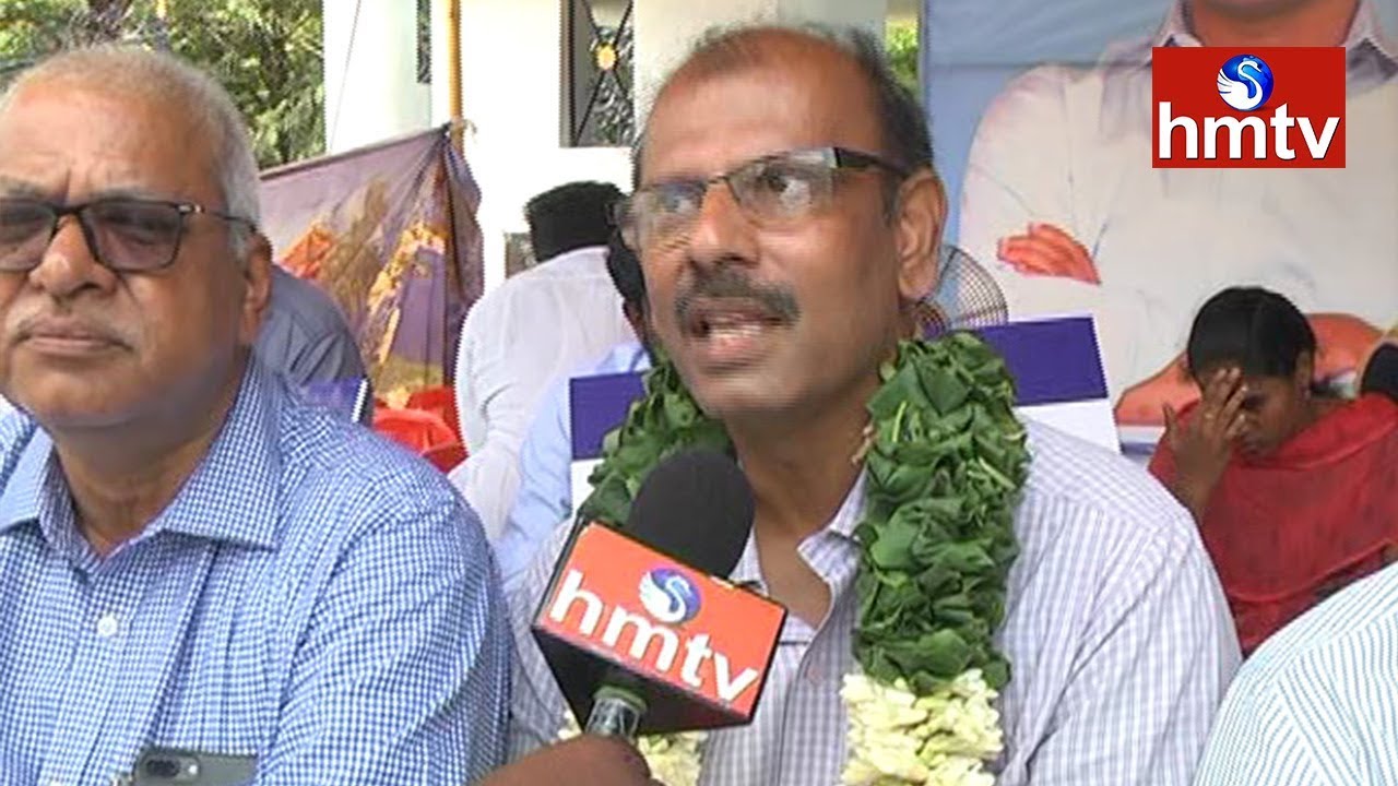 SV University Lecturers Support Students Relay Hunger Strike For AP Special Status | Tirupati | hmtv