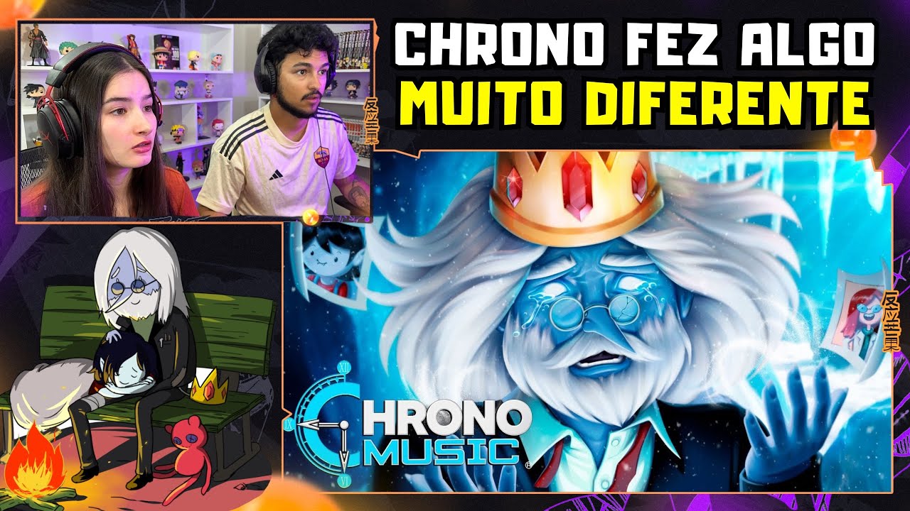 Apenas uma live | Rei Gelado - Me sinto frio | Chrono (Hora de Aventura)