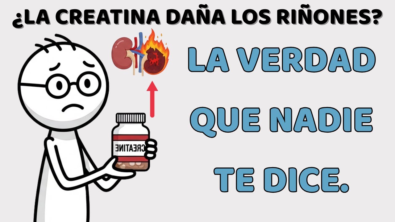 Qué les sucede realmente a tus riñones cuando tomas creatina a diario (Explicación científica)