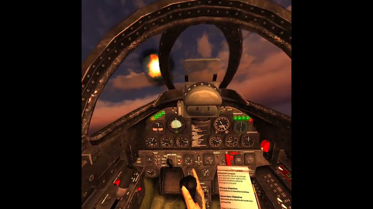 Dawn of Jets Gameplay on Quest 2