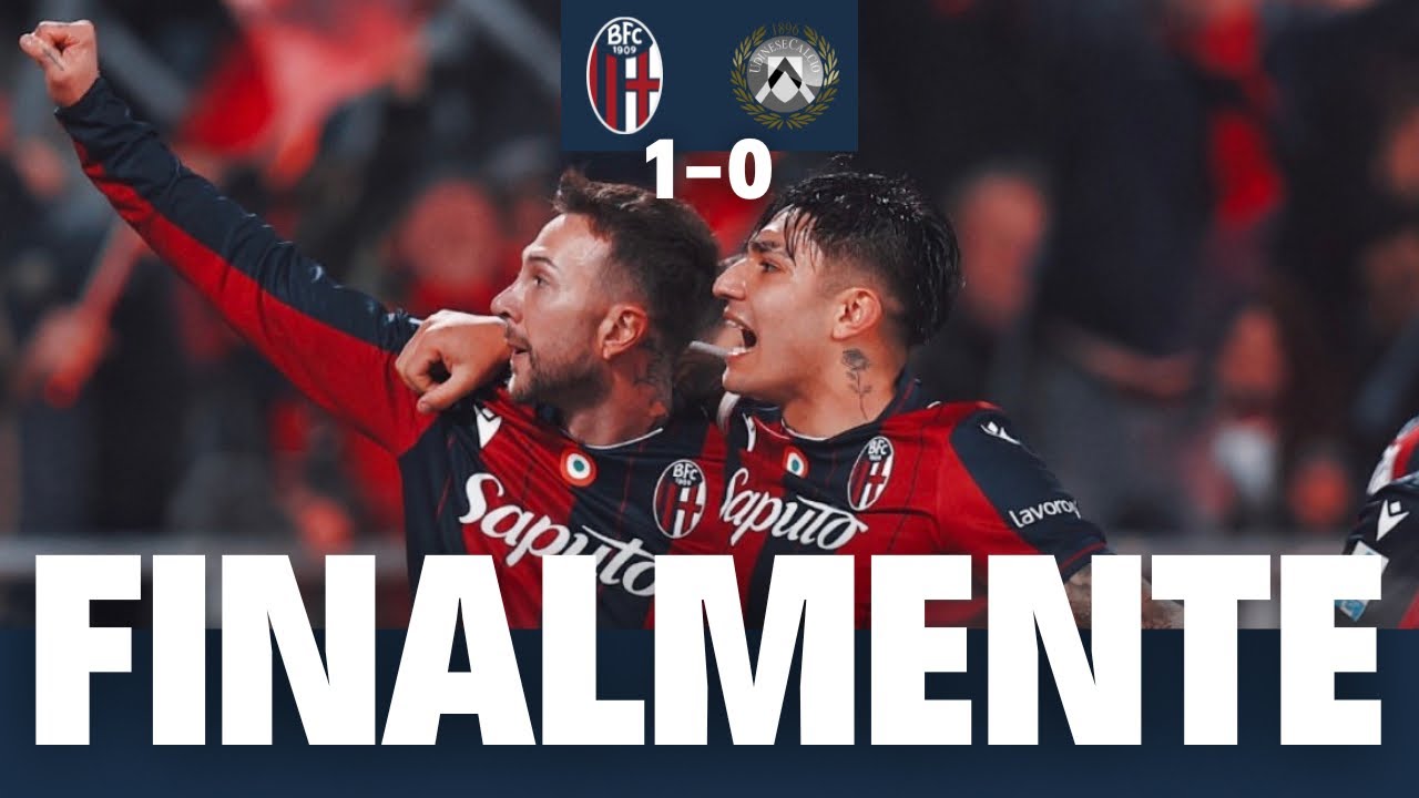 ERA ORA! SPORCA MA FONDAMENTALE! BOLOGNA - UDINESE 1-0