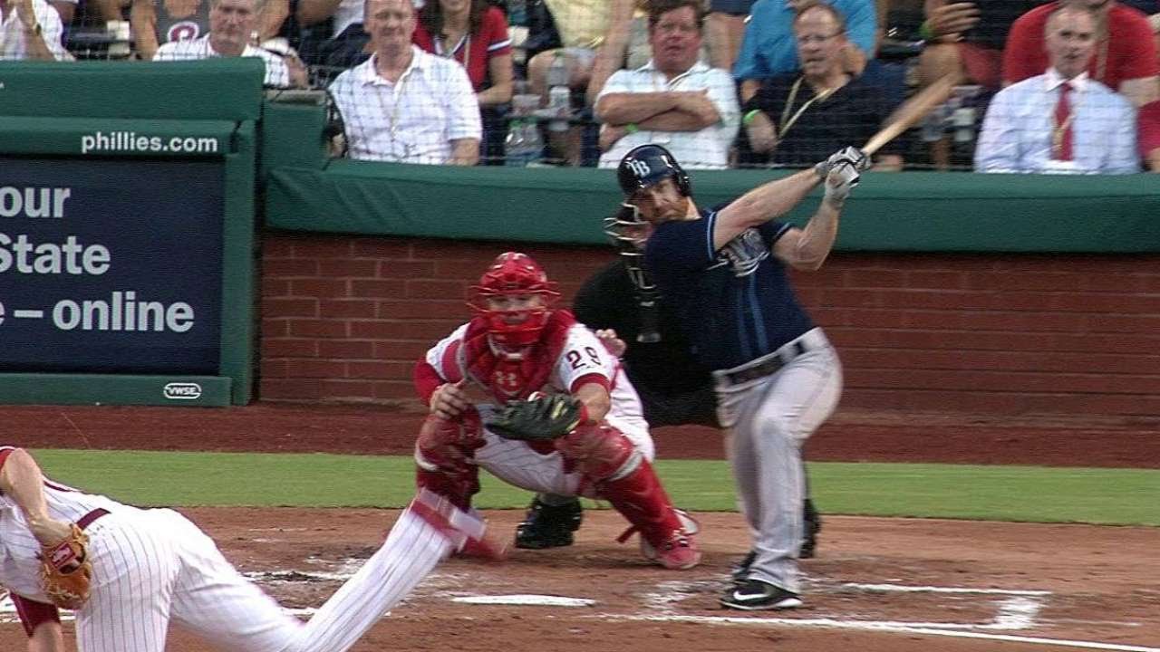 TB@PHI: Forsythe plates two on a double to the gap
