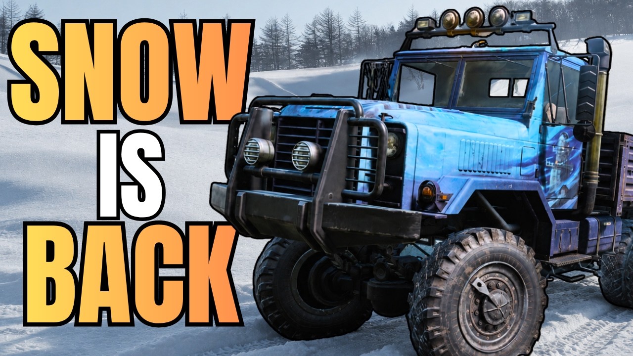 19-й сезон SnowRunner &mdash; наконец-то подробности!