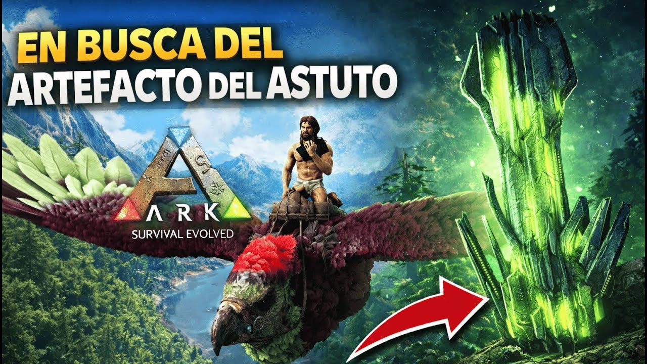 mi PRIMER ARTEFACTO en SOLITARIOO - Ark Survival Evolved
