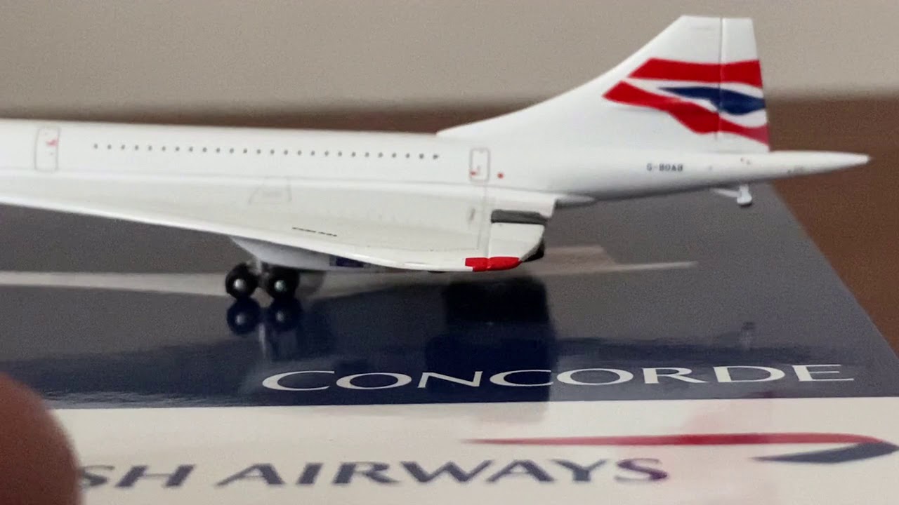 2000 SUBSCRIBERS SPECIAL!!! Gemini Jets 1:400 British Airways Concorde