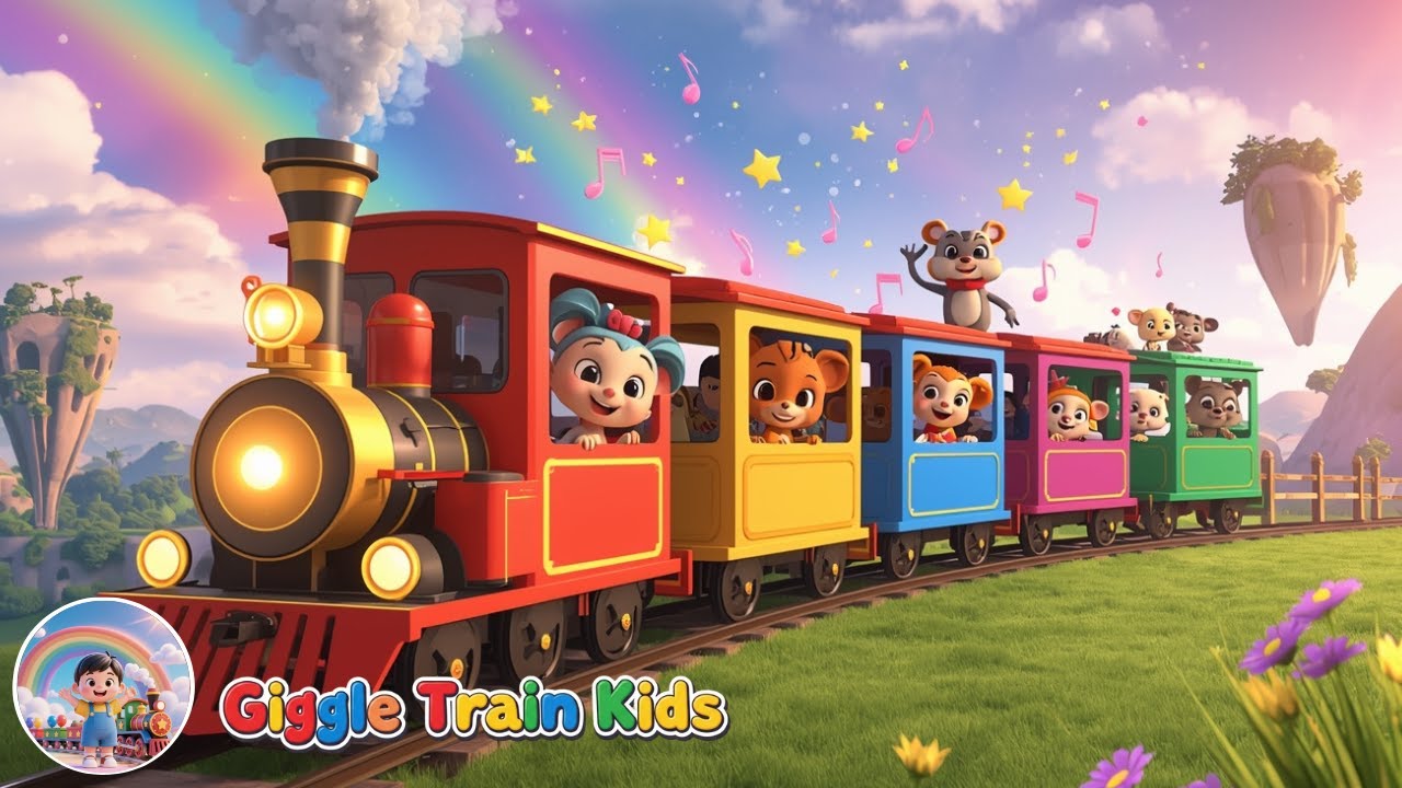 The Magical Adventure Train | To Wonderville World | Fun Animal Song