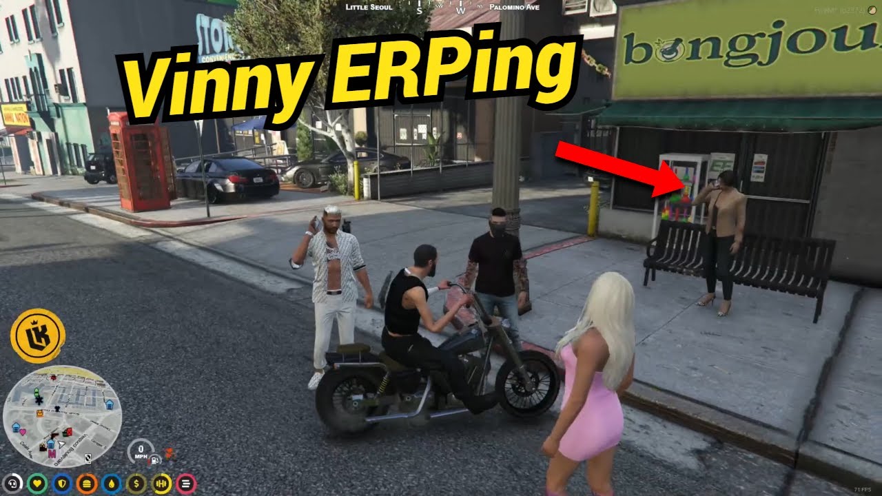 Mr K Catches Vinny ERPing and CG Trolls Him After | NoPixel GTA RP