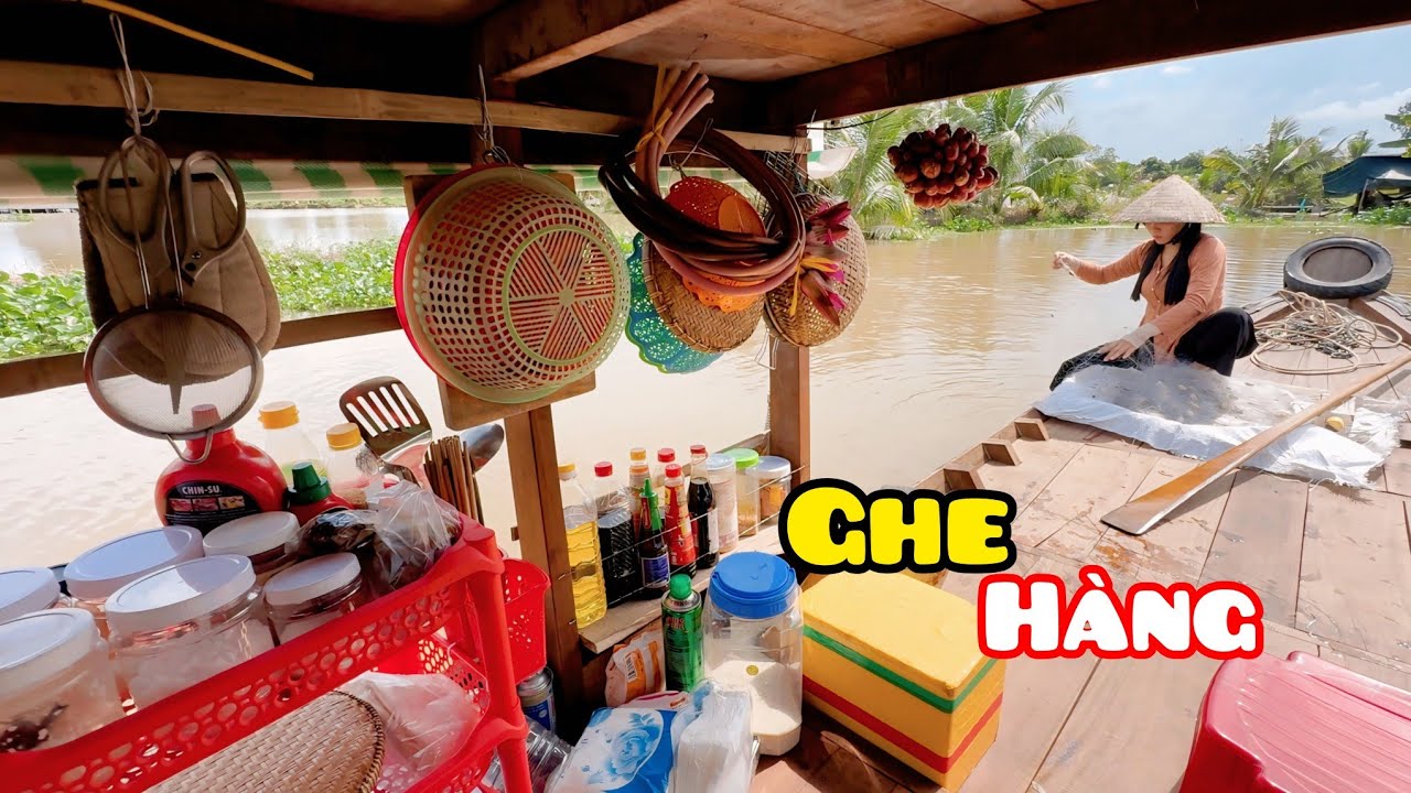 Nấu Lẩu Mắm Tr&ecirc;n Ghe H&agrave;ng Giữa C&aacute;nh Đồng Rau Nh&uacute;t M&ugrave;a Nước Nổi | Kh&oacute;i Bếp - Tv  245#