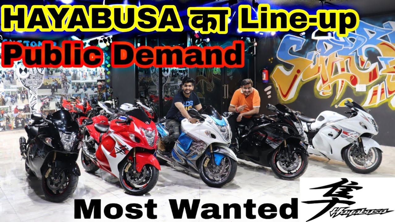 HAYABUSA LINE UP ON PUBLIC DEMAND BY GOLDY BHAIYA SUPERBIKE WORLD | ENGINEER SINGH