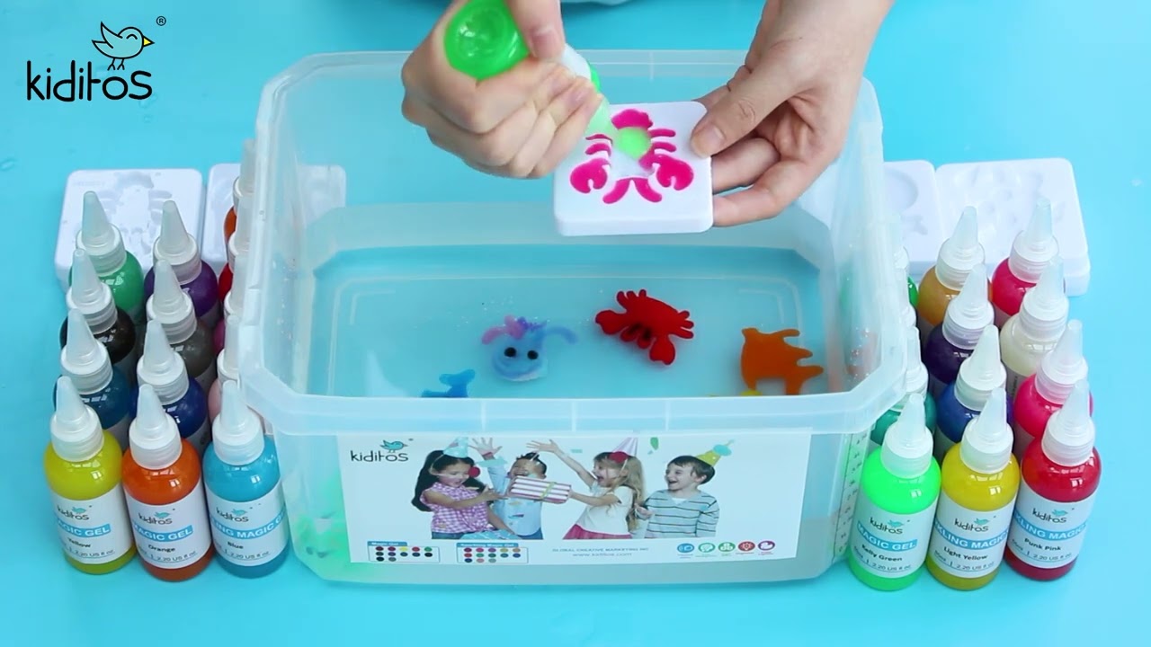 Splash into fun with Kiditos' 2024 25 Colors New Magic Water Elf!💦
