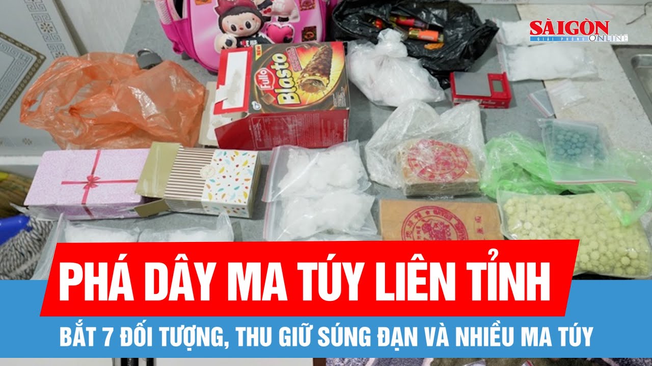 Cần Thơ: Triệt phá đường dây ma túy liên tỉnh, bắt 7 đối tượng