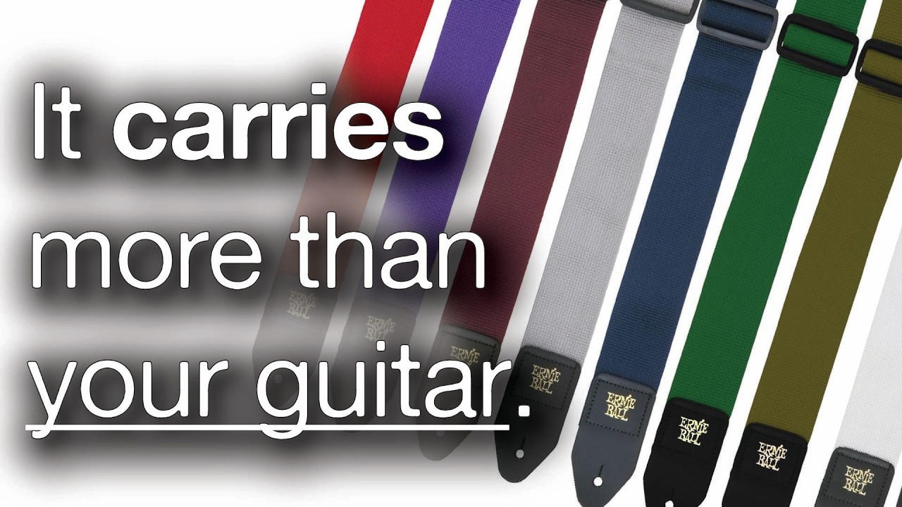 Guitar straps (why they matter and how you can find the right one).