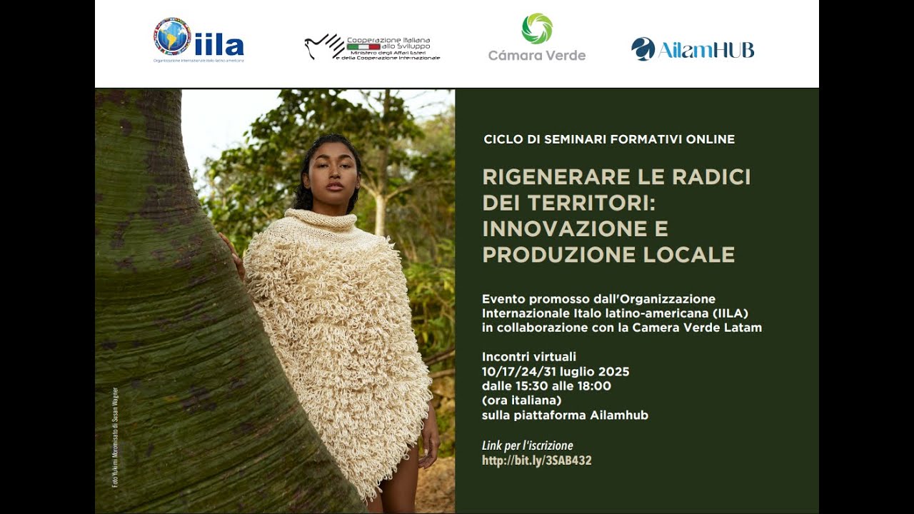 Seminario - Rigenerare le radici dei territori: innovazione e produzione locale. 17.07.2025