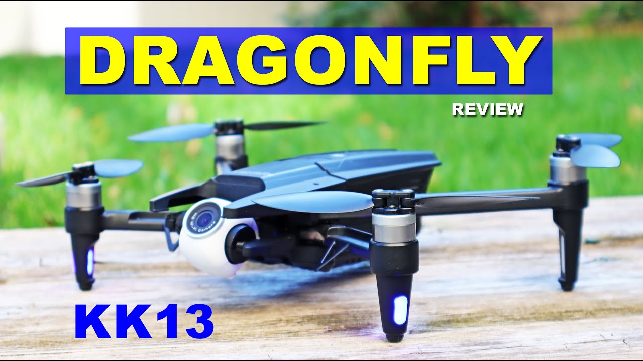 KK13 Dragonfly is a budget Parrot Anafi Drone - Had potential until it fell out of the sky twice