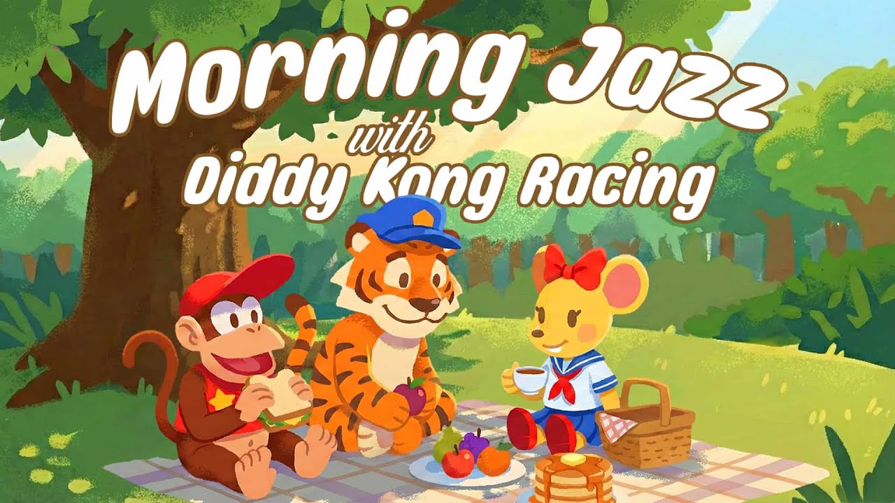 Diddy Kong Racing Morning Jazz ☕️🐵 | Relaxing Music for Studying/Working