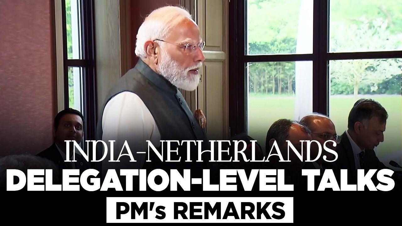 PM Modi's remarks during delegation-level talks with PM Rob Jetten of Netherlands