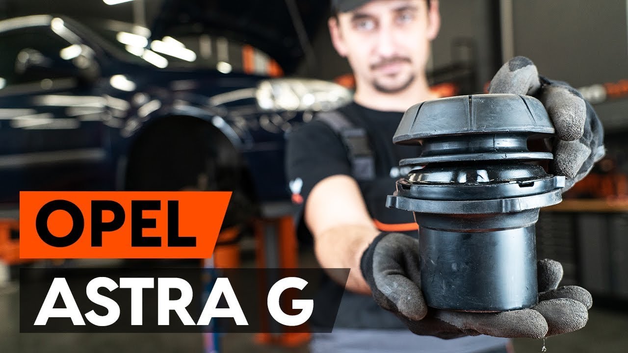 Kako zamenjati sprednji ležaj amortizerja na OPEL ASTRA G CC (F48, F08) [VODIČ AUTODOC]