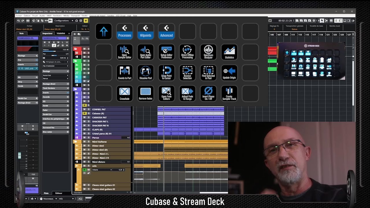 Cubase & le Stream Deck