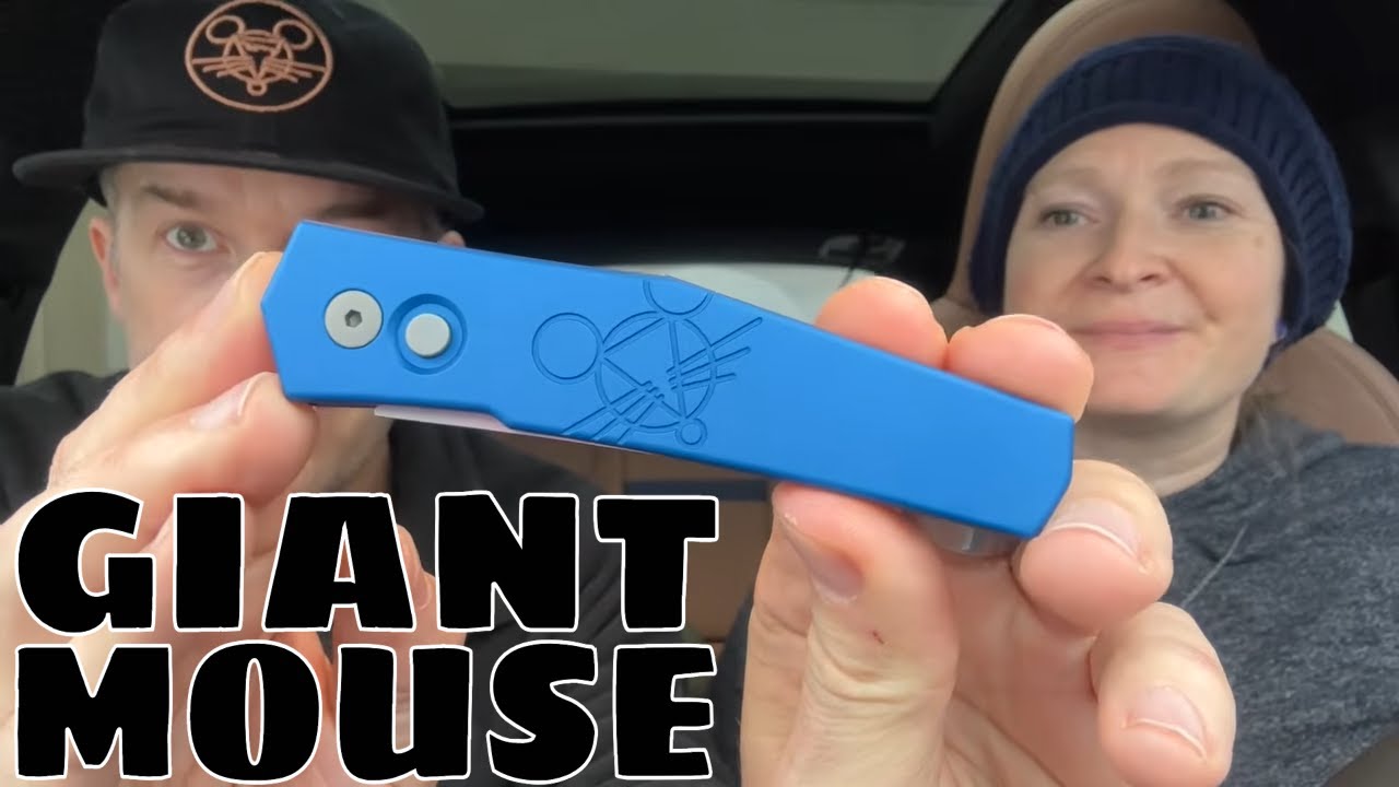 DON'T USE IT!?!? - Giant Mouse ACE Elmer Auto Knife 