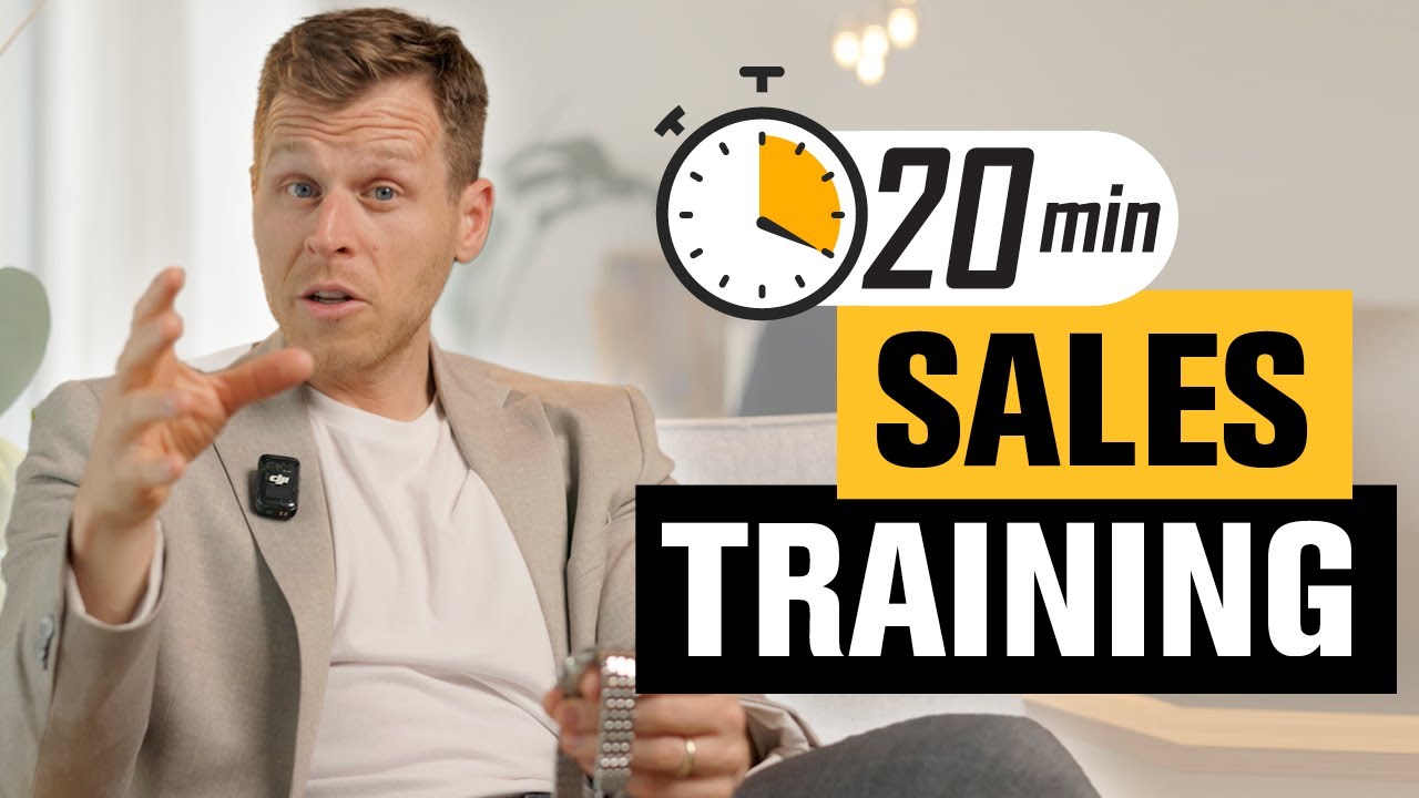Besser verkaufen: Diese 20 Minuten Sales Training ver&auml;ndern alles!
