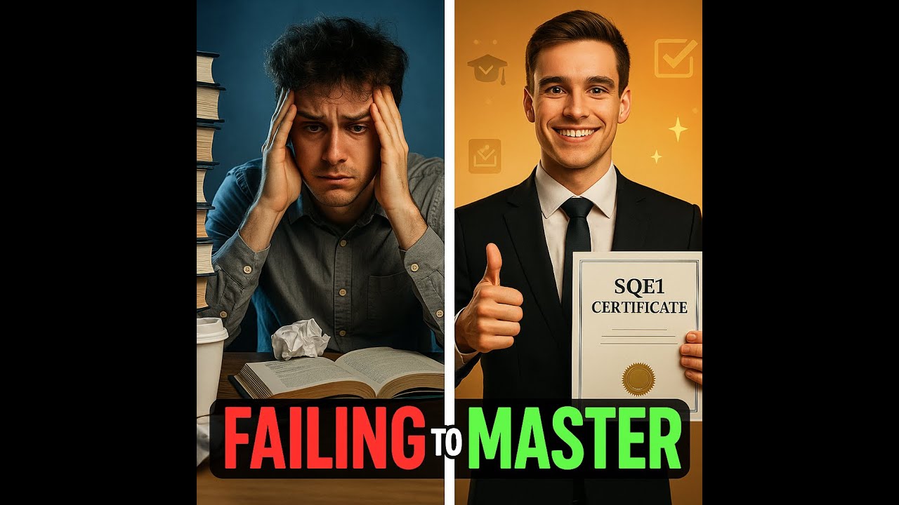 From Failing to SQE1 Master | My Proven Study System!