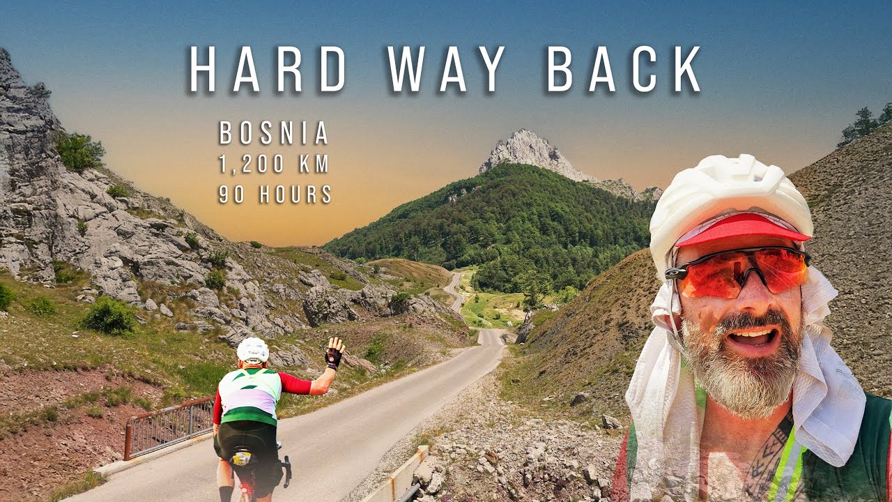 Hard Way Back | Документальный фильм о велогонке B-HARD Ultra Cycling (1200 км велопробега по Бос...