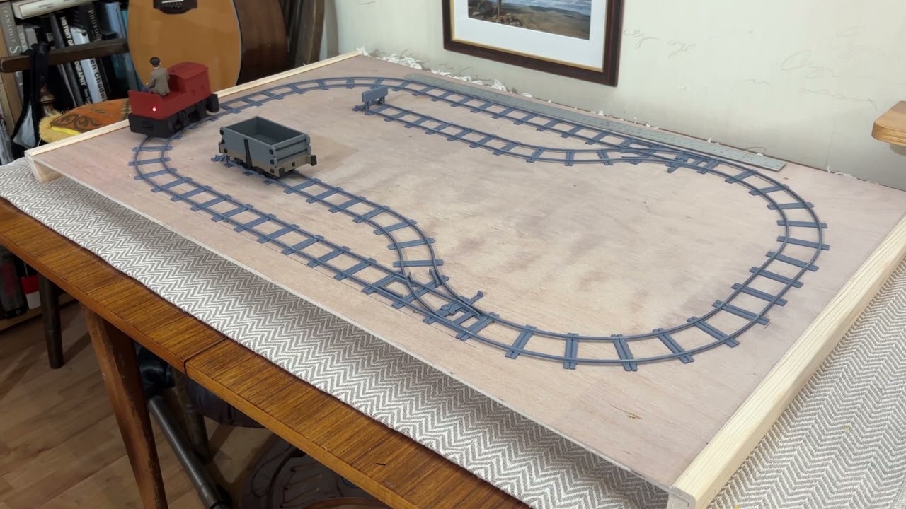 SM 32 layout using 3D printed track