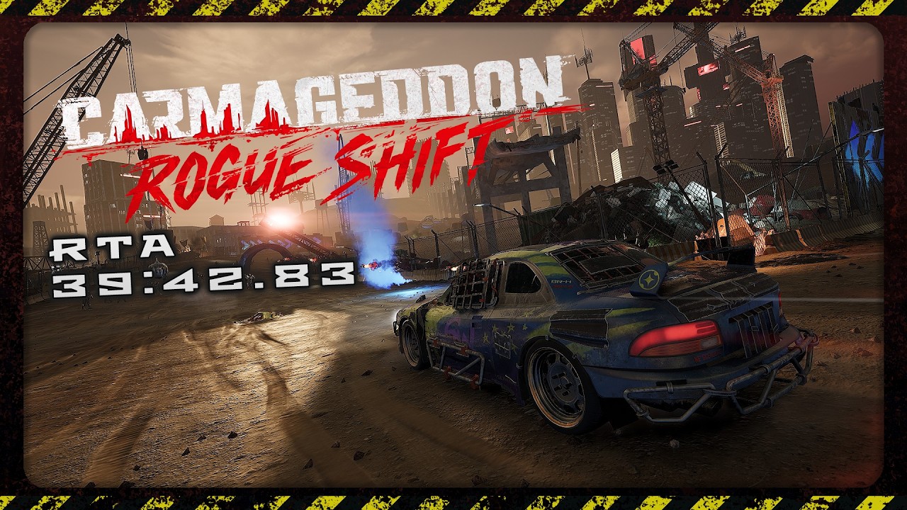 Carmageddon: Rogue Shift - Speedrun -  39:42.83 (Real Time)