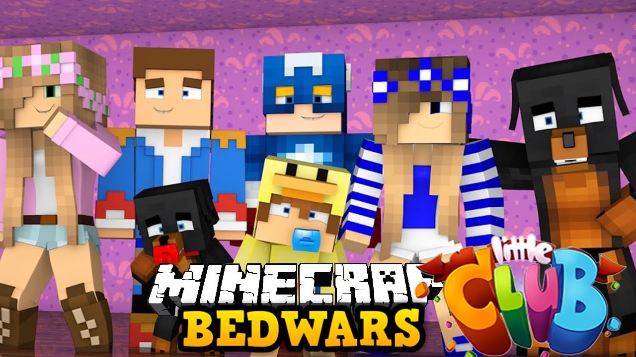 LITTLE CLUB BED WARS!! WEDDING SPECIAL | Minecraft Mini Game
