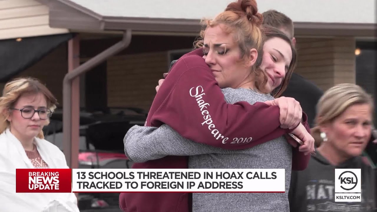 Hoax calls of shooting threats to Utah schools came from out of the country