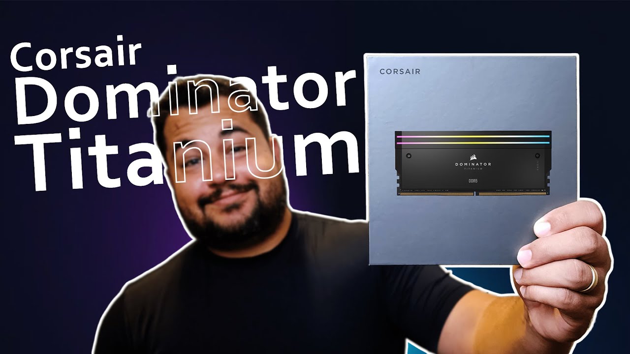 Essa é a MELHOR memória RAM DDR5? Corsair Dominator Titanium 6000MT/s CL30