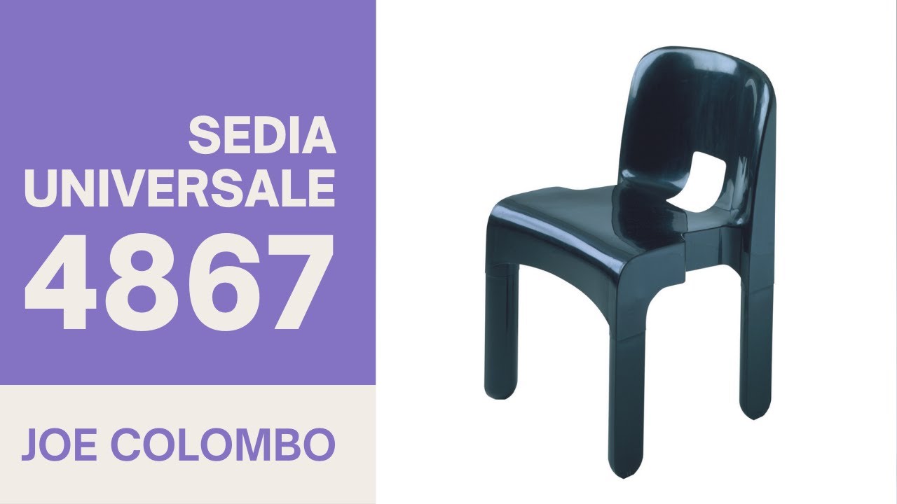 La sedia Universale 4867 progettata da Joe Colombo per @kartellemworldwide