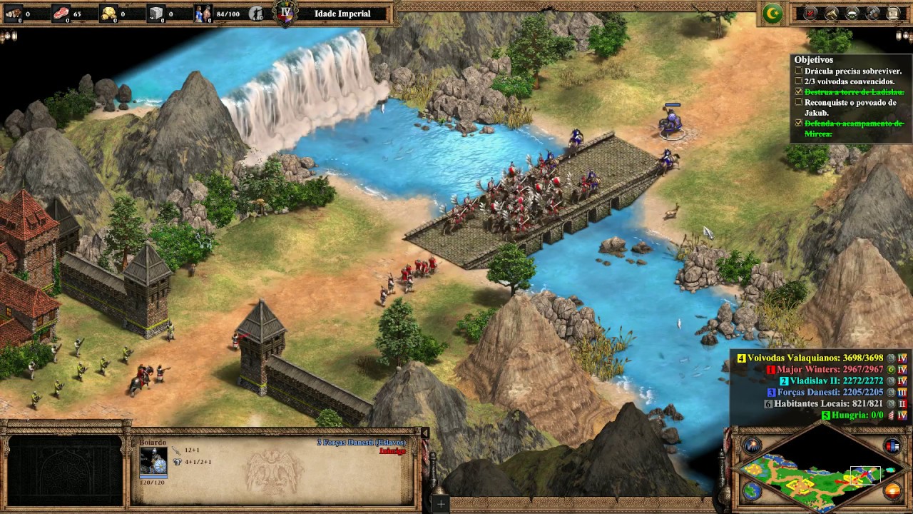 Age Of Empires 2 DE Campanha Vlad Drácula Missão 1 O Dragão Abre Suas Asas