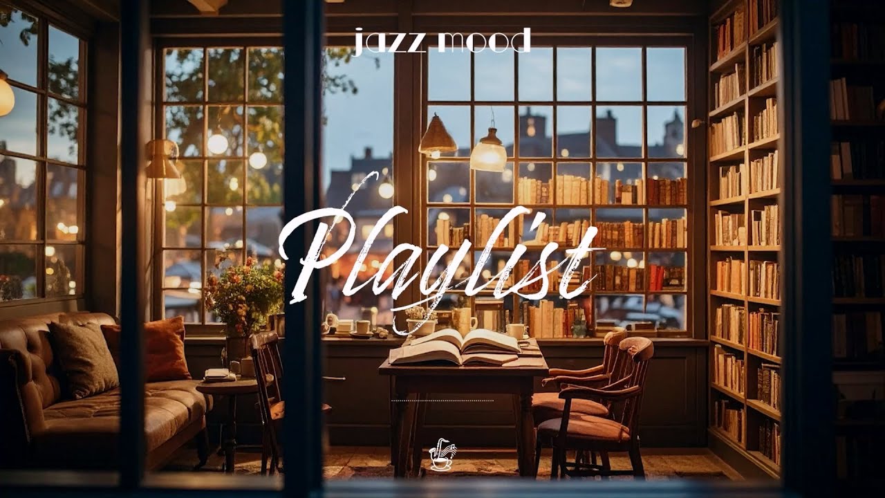 Jazz Playlist | ✨The Literary Jazz Lounge📓 | 한 페이지 펼쳐보는 재즈 라운지