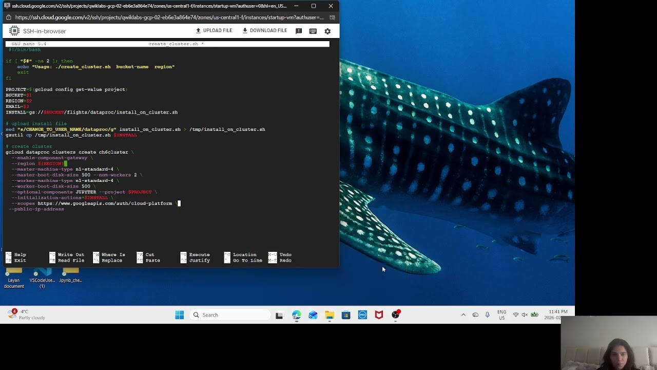 part1  Activity 5 P3 Machine Learning with Spark on Google Cloud Dataproc