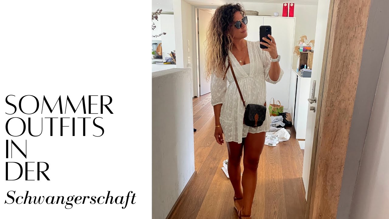 Sommer Outfits für in der Schwangerschaft
