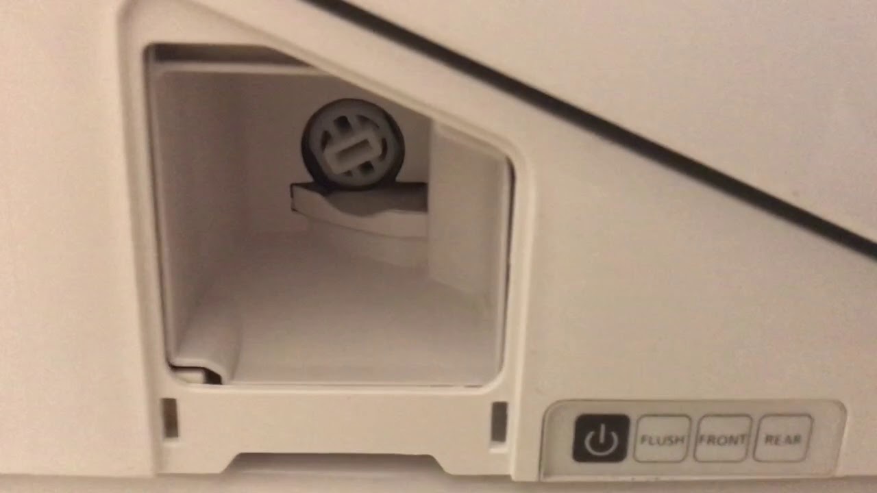 How to clean Toto Neorest bidet water filters