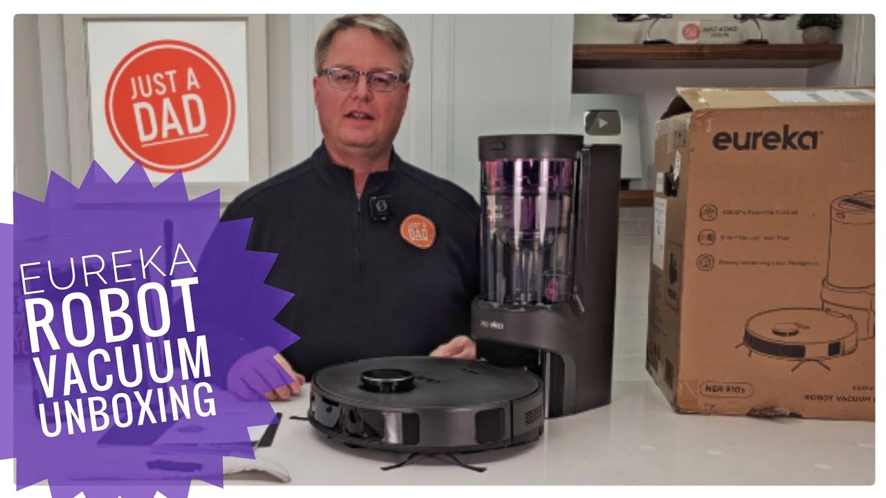 Eureka E10s Robot Vacuum and Mop Combo UNBOXING