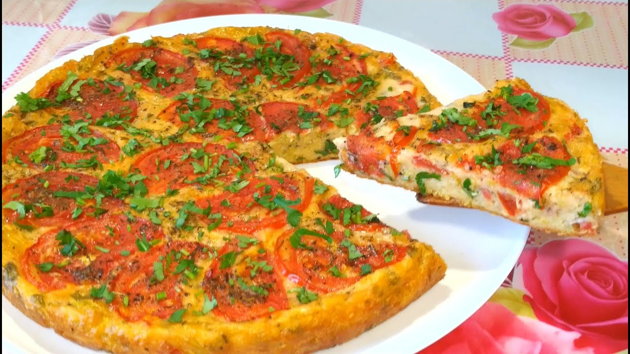 Кабачковая Пицца на Сковороде! Самый Вкусный и Простой Рецепт!