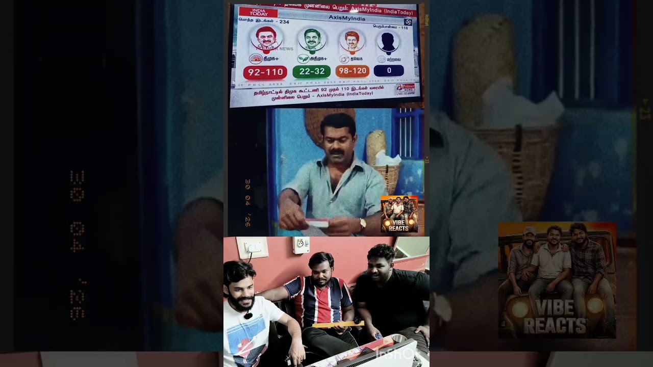 Exit poll results 😂💥 #seeman #exitpoll #troll