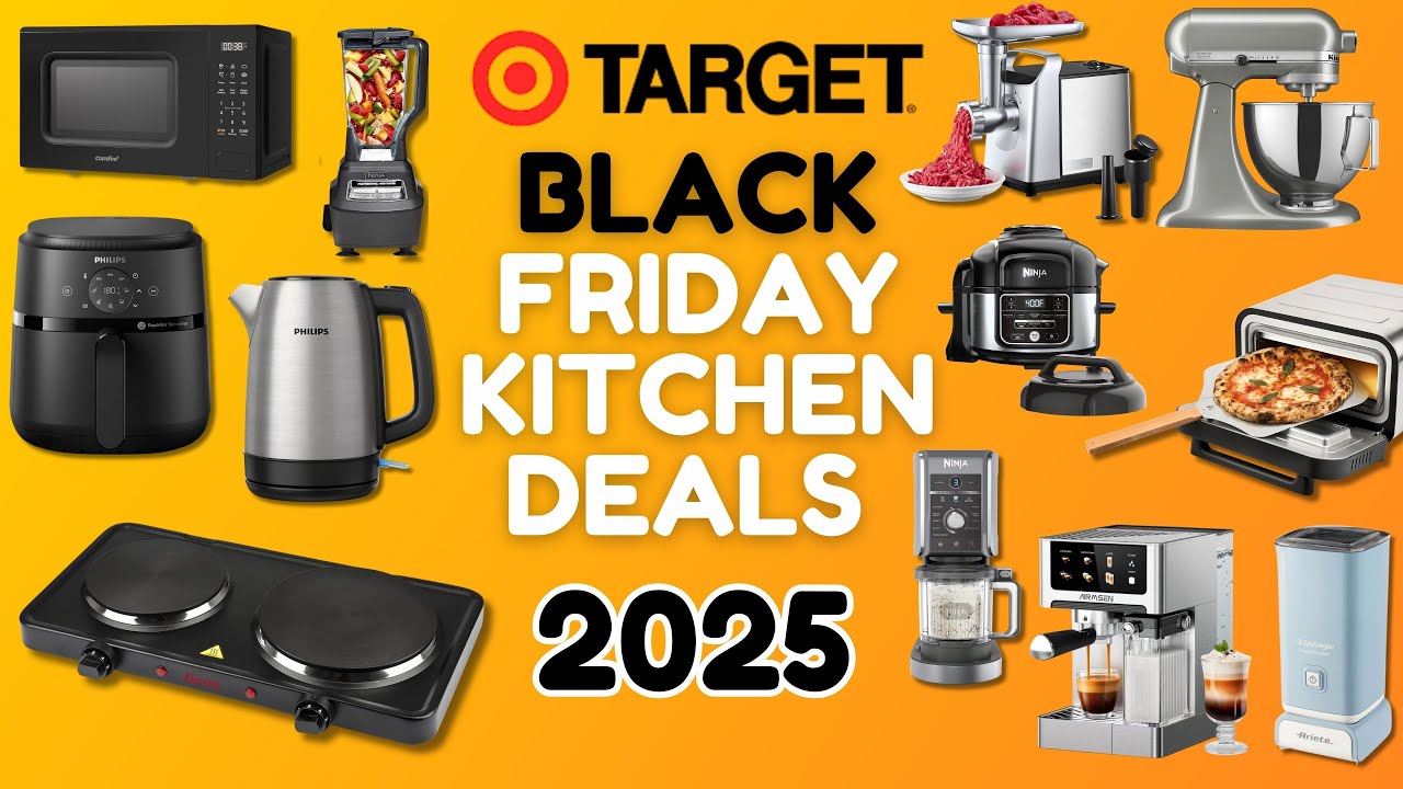 30 EARLY Target Black Friday Kitchen Deals 2025 &mdash; UPTO 79% OFF!