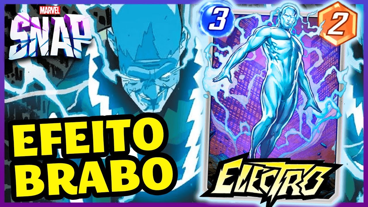 Electro is insane and I didn't know! His deck is awesome! |Marvel Snap| #marcosperalta