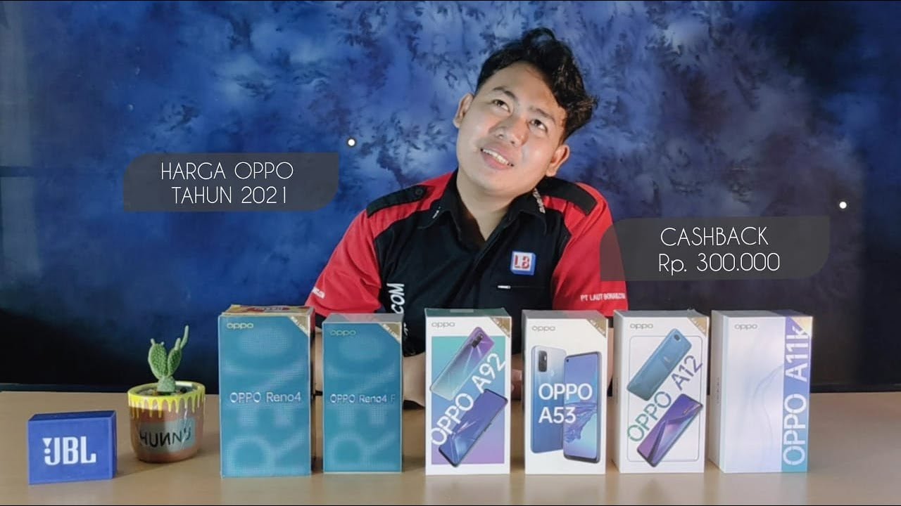 CASH BACK 300.000 || REVIEW HARGA HANDPHONE OPPO DI TAHUN 2021 ||