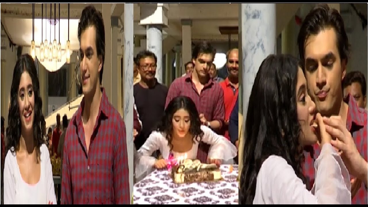 Shivangi Joshi Celebrate B'DAY With Mohsin Khan & Yeh Rishta Kya Kehlata Hai co-stars