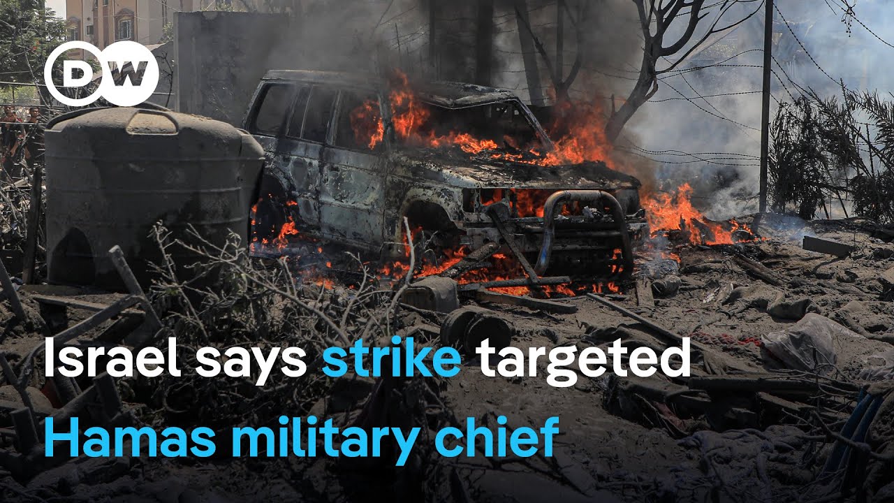 Gaza health officials say at least 71 killed by Israeli attack in &lsquo;safe zone&rsquo; | DW News